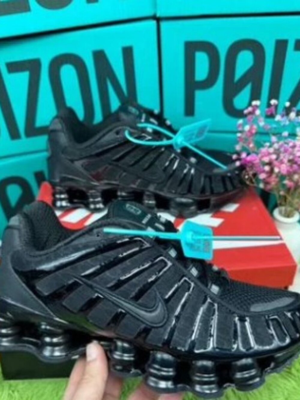 Nike Shox TL Triple Black Sneakers